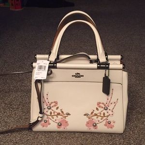 Coach embellished Grace bag Chalk $550